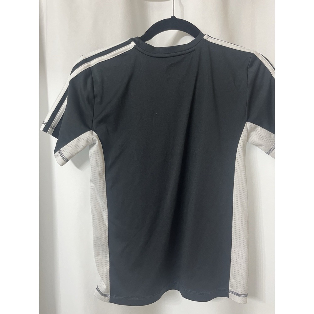 Boy's, Size Small‎ 8 black/white, Adidas shirt. D66 - Picture 4 of 4